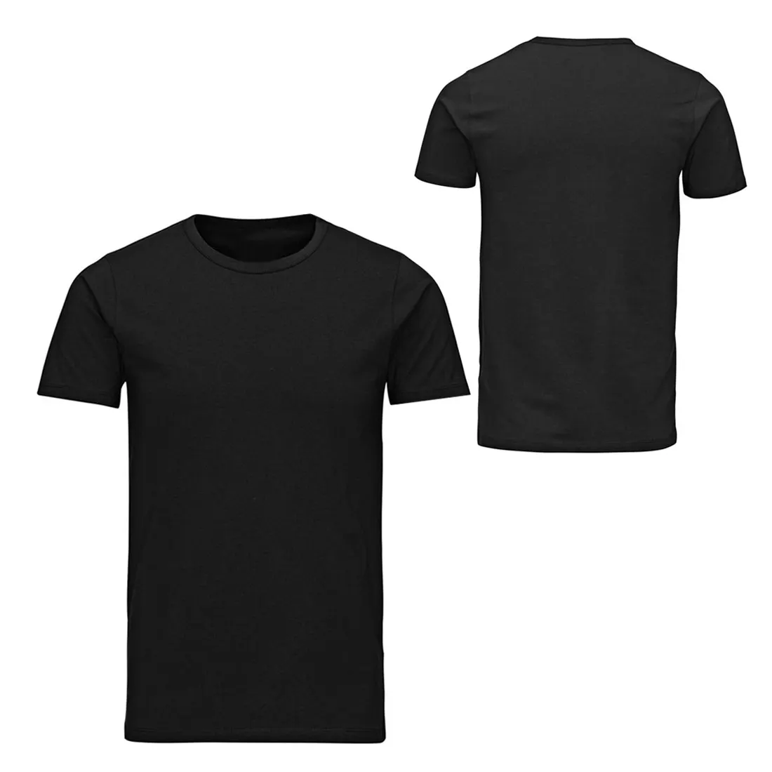 Kaus oblong cetak Logo manufaktur khusus 100% katun kualitas kelas satu t-shirt polos ukuran besar