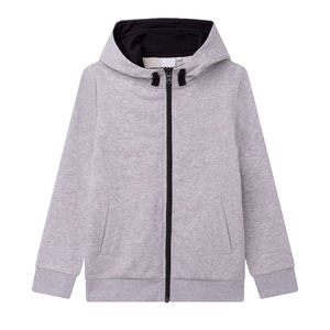 Venta al por mayor a granel chándal de diseño personalizado para niños ropa informal elegante cuello con capucha patrón sólido transpirable 100% algodón ideal para - Product Image 3