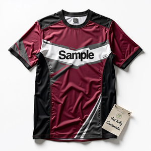 Camisetas de baloncesto de fútbol de pesca de softbol sublimadas personalizadas para hombres con 100% ajuste cómodo y cuello redondo transpirable - Product Image 3