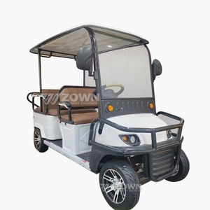 Birden fazla renkte özelleştirilebilir elektrikli dört tekerlekli 2 + 1 sıra 6-seater 30-50km/s hız ve 90km aralığı ile en çok satan Golf arabası - Product Image 2