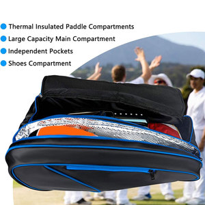 Sacs de padel design standard, matériau léger, sacs de padel pour le rangement et le transport, sacs de padel. - Product Image 2
