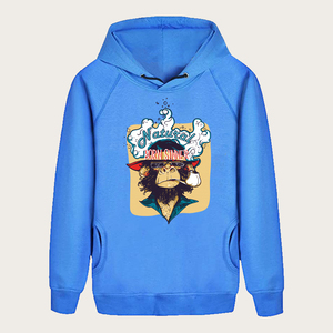Sudadera con capucha de lana de algodón 100%, ropa de calle personalizada, sudadera con patrón sólido, estampado de transferencia de calor, cuello con capucha de invierno - Product Image 5