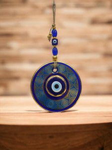 Ojo Turco DAFNI de 13 cm, Hecho a Mano, con Impresión en Relieve, Magnético, de Vidrio, Tradicional, Regalo Promocional, Decoración de Pared, Estambul - Product Image 3