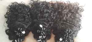 Extensiones de cabello humano virgen crudo indio de alta calidad, cutícula alineada, sin desprendimiento ni enredos, paquetes de cabello Natural - Product Image 2