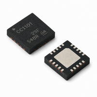 Émetteur-récepteur RF basse consommation CC1101RGPT Sub-1GHz 433MHz 868MHz 915MHz sans fil M-Bus QFN-20 module cc1101