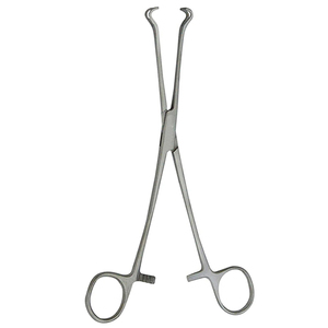 Pinzas Allis para tejido, 15 cm, de acero quirúrgico veterinario, 4x5 dientes, 6 pulgadas, pinzas quirúrgicas OEM - Product Image 6