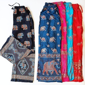 Oosterse broek voor kinderen, hoge taille, aladinbroek, stretch