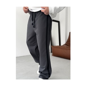 Ensemble de survêtement Streetwear personnalisé pour hommes, pantalon de survêtement et sweat à capuche, vêtements de sport 100% coton écologique - Product Image 2