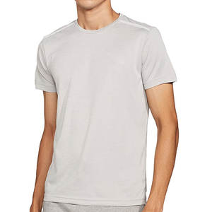 Nueva llegada multicolor elegante liso hombres camisetas/Slim Fit manga corta cuello redondo reciclaje poliéster hombres camiseta - Product Image 6