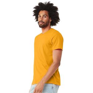 T-shirt pour homme en coton 100% col rond T-shirt en coton peigné T-shirt unisexe personnalisé Tri-blend - Product Image 2