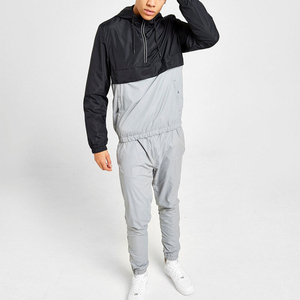 Coupe-vent léger et écologique haute performance Streetwear survêtement solide à capuche vêtements de sport de plein air personnalisés - Product Image 6
