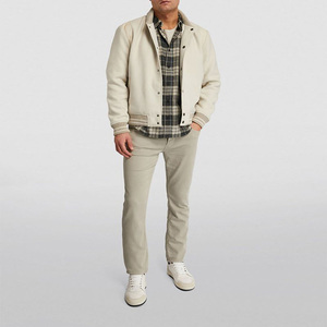 Vestes de haute qualité pour hommes, veste universitaire ajustée, design tendance, veste universitaire de basket-ball élégante, service OEM - Product Image 5