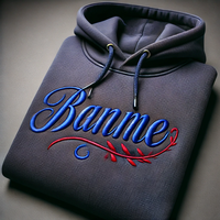 Sweat à capuche d'hiver brodé pour homme et femme, motif uni, tissu polaire, impression numérique personnalisable, imperméable