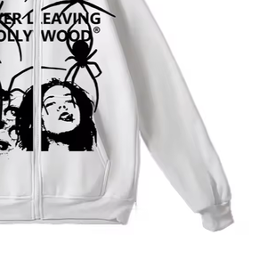 Wholesale Men With Screen Printed <b>Sweatshirt</b> Men's and Women's Hoodie All Size Long <b>Zip</b> Thermal Wholesale <b>Full</b> <b>Zip</b> up Hoodies - Product Image 3