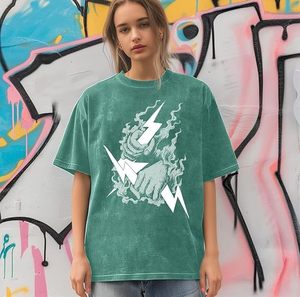 Camiseta de Hombre de Alta Calidad, 100% Algodón, Gruesa, Fabricante Personalizado, Estilo Holgado, Recortada, Diseño Gráfico Urbano - Product Image 3