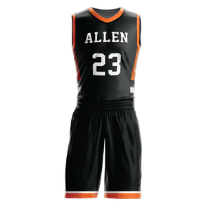 Vente en gros d'uniformes de basket-ball professionnels Conceptions personnalisées Ensembles de maillots sublimés Techniques respirantes et imprimées - Product Image 4