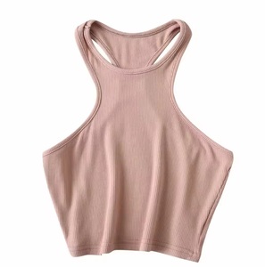 Women Quality Wholesale Hip Lifting Gym <b>Shorts</b> Yoga Set Seamless Sportswear Women Threaded Yoga Vest - Product Image 5