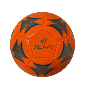 Alaay High Quality PVC Soccer Ball Custom Logo Machine Stitched <b>Football</b> in Standard Size Direct Factory Prizes - Product Image 1