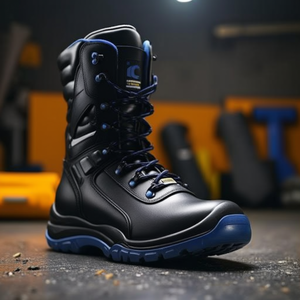 Botas de Seguridad TORGAU Talla 41 W.11 Negro/Azul S3S FO SR ESD EN20345 - Product Image 3