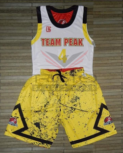 Uniformes de basket-ball imprimés confortables et légers pour hommes, taille plus, tissu doux, maillot pour équipe adulte - Product Image 1