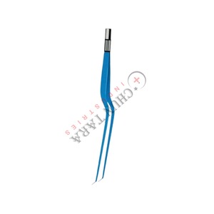 Chan Tara Bayonet Angled Down European Bipolar Forceps instrumentos de cirugía reconstructiva plástica de alta calidad para precisión - Product Image 3