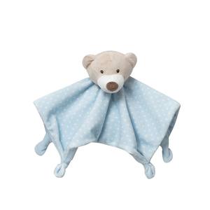 DOUDOU Mod. Peluche Azul OSITO con Patrón de Puntos en Tela No Tejida - Product Image 1