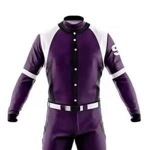 Fabricante de fábrica Ropa de práctica Uniforme de béisbol Nueva llegada Último diseño Uniforme de béisbol - Product Image 4