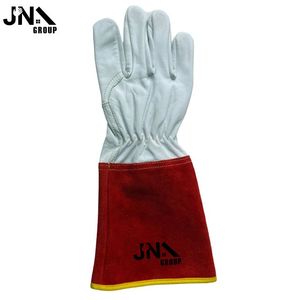 Guantes de soldadura Tig Mig Argon para niños, venta al por mayor, corte de soldadura eléctrica, protección laboral, protección de manos de cuero de vaca genuino - Product Image 2