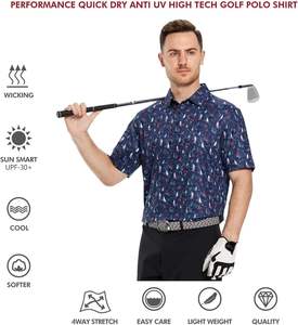 Polos informales de alta calidad OEM a precio de fábrica para hombre, Polo bordado transpirable de secado rápido a granel para Polo personalizado - Product Image 5