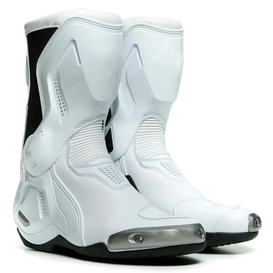 Chaussures de sport imperméables en cuir pour motards, vêtements de moto et de course automobile de haute qualité, chaussures de course respirantes pour hommes