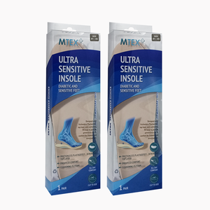 พื้นรองเท้าเสริมที่มีความไวสูงเป็นพิเศษสำหรับการสวมใส่ในชีวิตประจำวันการดูแลอย่างอ่อนโยนด้วยแผ่นรองนุ่มผิวที่เป็นมิตรกับผู้ป่วยโรคเบาหวาน - Product Image 2