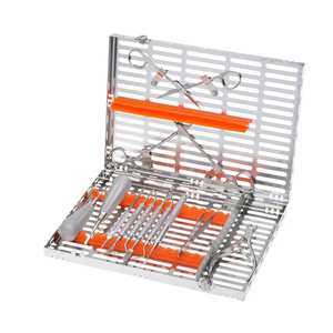 Kit de chirurgie dentaire, instruments d'extraction, élévateurs, pinces, ensemble chirurgical complet pour dentiste, clinique, extraction dentaire, métal, manuel - Product Image 4