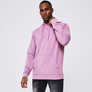 Sweat-shirt vintage à logo personnalisé pour hommes, poids lourd, délavé à l'acide, sweat à capuche brodé thermique 100% coton, impression numérique d'hiver - Product Image 3