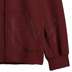 Sudaderas con cremallera de algodón 100% para mujer superventas Jersey de invierno de alta calidad con logotipo frontal y diseño en el hombro - Product Image 6