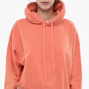 <b>Women's</b> Unique Breathable Oversize Pullover Polyester/Cotton <b>Sweatshirt</b> Hoodie Solid Colors Winter Sportswear Front Windproof - Product Image 3