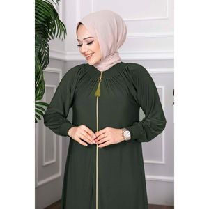 Nouvelle Saison Robe Abaya Hiver Femme, Caftan Tunique Dubaï, Mode Islamique Musulmane Turque, Robes Islamiques - Product Image 2