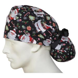 Gorro médico unisex con lazo en la espalda, palanca ajustable, lavable, duradero, pedido a granel, proveedor de sombreros para el cuidado de la salud, gorros de fregado de fábrica - Product Image 5