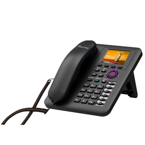 Téléphone IP d'entreprise SC-9012B-PH avec connectivité réseau PoE, voix HD, compatible aides auditives, montable au mur - Product Image 3