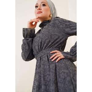 ชุดเดรสสายเข็มขัดคอจีบ - Product Image 1