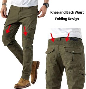 กางเกงมอเตอร์ไซค์สำหรับผู้ชายกางเกงขี่มอเตอร์ครอสกางเกงยีนส์สำหรับขี่มอเตอร์ไซด์กางเกงยีนส์กางเกงผจญภัยพร้อมเกราะ CE ระดับ1ระดับ2 - Product Image 3