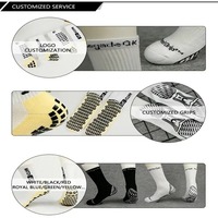 Chaussettes décontractées en coton doux pour hommes, personnalisables avec logo, respirantes, absorbant la transpiration, antidérapantes, antibactériennes et écologiques – Meilleures ventes