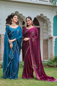 ผ้าไหมมานิปุรีแบบใหม่สำหรับงานเทศกาล ชุดส่าหรีสำหรับงานเลี้ยงอย่างเป็นทางการ ใส่ได้ทุกฤดู - Product Image 6