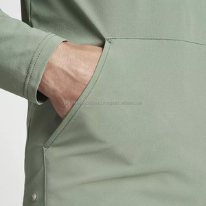 New Design Customize Logo Color Men Luxury Golf Hoodies Blank Mens Pocket Half <b>Zipper</b> Hoodies - Product Image 4