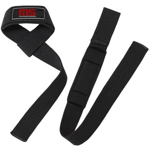 Meilleures sangles de levage pour l'haltérophilie Fitness Sangle d'entraînement rembourrée en néoprène avec logo personnalisé - Product Image 2