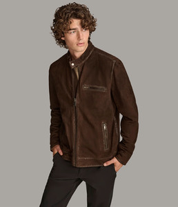 Chaqueta de cuero de moda personalizada para hombres, hecha en Pakistán, de primera calidad, prendas de vestir exteriores cómodas y duraderas con estilo al mejor precio - Product Image 3