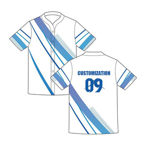 Percha Impex Fabricación Venta caliente Sublimación Malla Imprimir Transpirable Unisex Jersey de béisbol de gran tamaño - Product Image 6