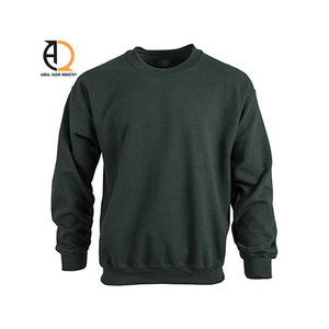 <b>Long</b> Sleeve Solid Color <b>Sweatshirt</b> For Men 100% Soft Cotton With Customize Logo & Embroidery <b>Sweatshirt</b> - Product Image 1
