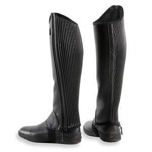 Chaps de sport d'extérieur de qualité supérieure en demi-cuir pour courses de chevaux, style western, produits équestres pour l'équitation en vente - Product Image 2