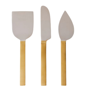 Juego de cuchillos de queso de metal de acero inoxidable Cuchillos de queso de metal Cuchillos de mantequilla de restaurante y hotel - Product Image 4