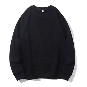 เสื้อสเวตเชิ้ตคอตตอนผ้าฟลีซโอเวอร์ไซส์สำหรับผู้ชายเสื้อคอกลมพิมพ์โลโก้ตามสั่ง6XL สำหรับฤดูหนาว - Product Image 3